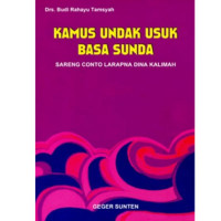 Image of Kamus Undak Usuk Basa Sunda